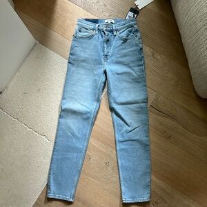 RE/DONE 90s High Rise Ankle Crop Jean